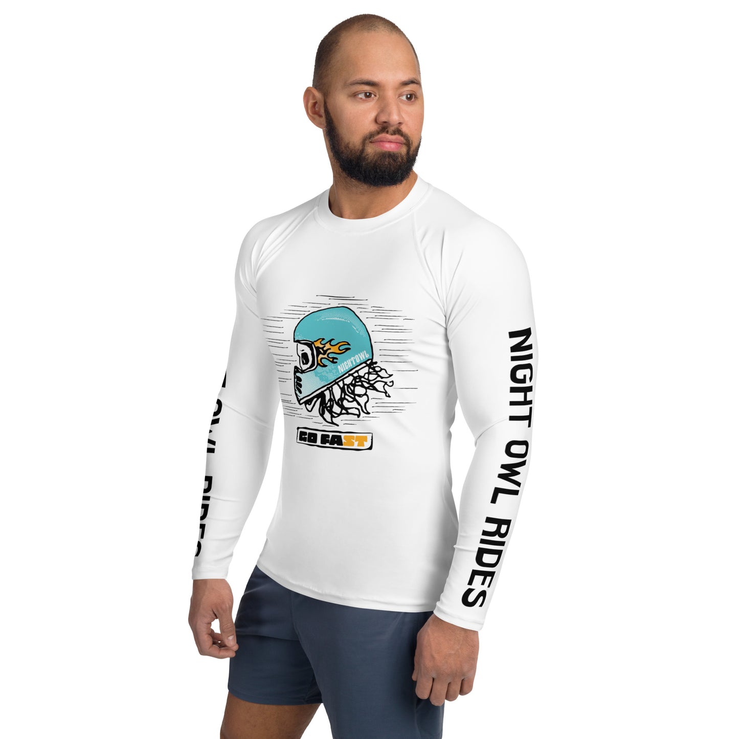 GO FAST rash guard