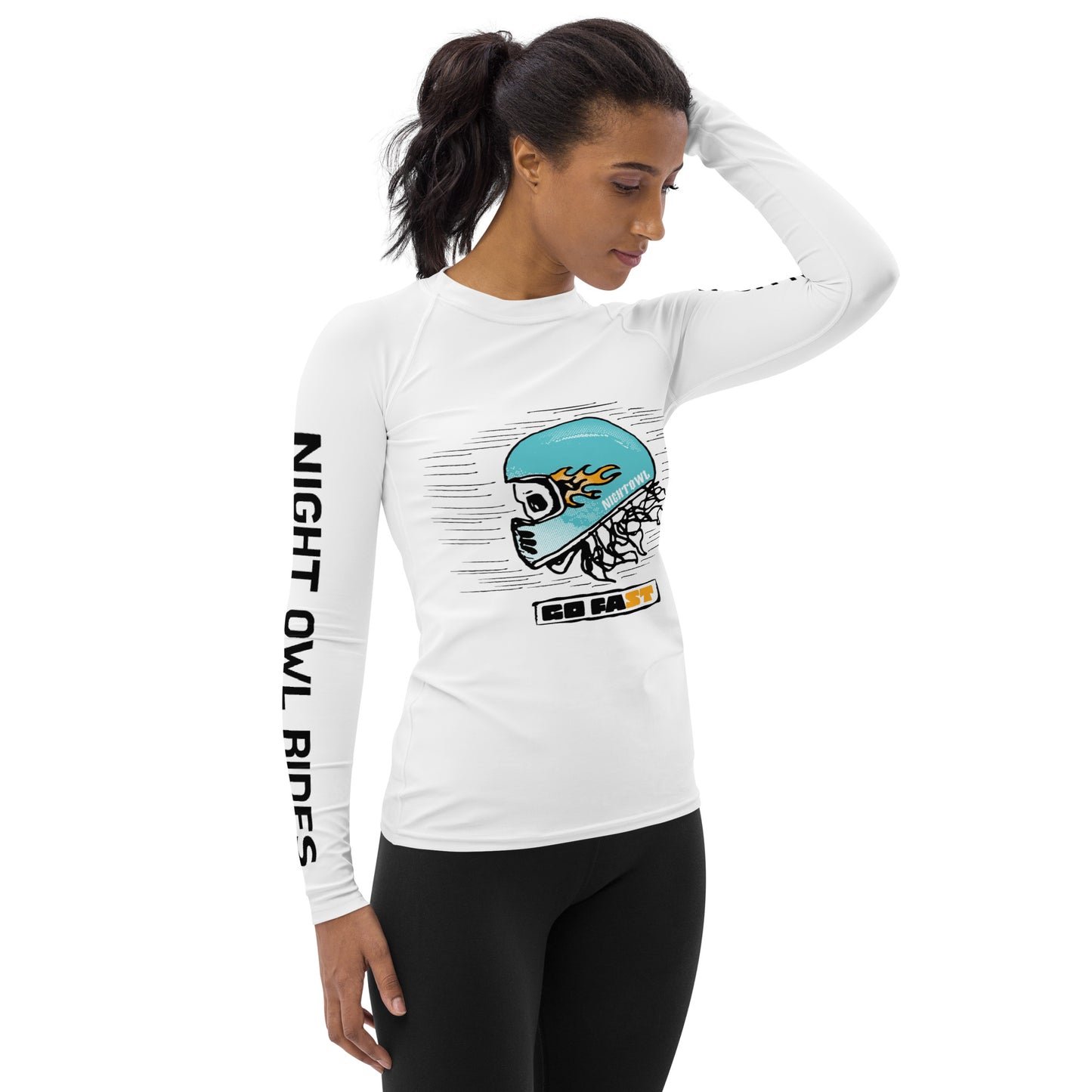 GO FAST rash guard