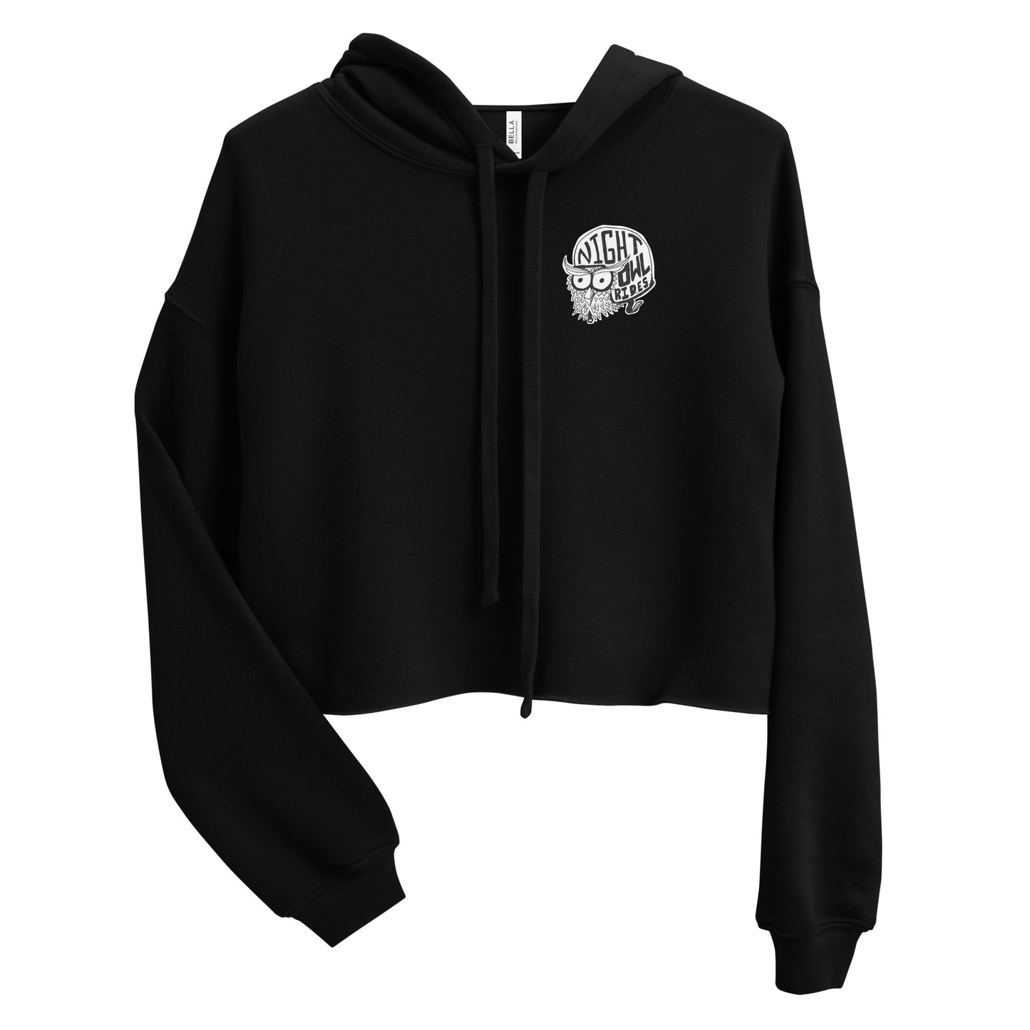 RIDE FAST crop hoodie