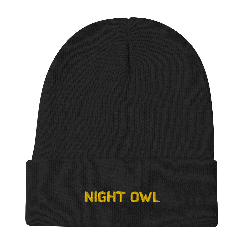 NIGHT PATROL stasher beanie